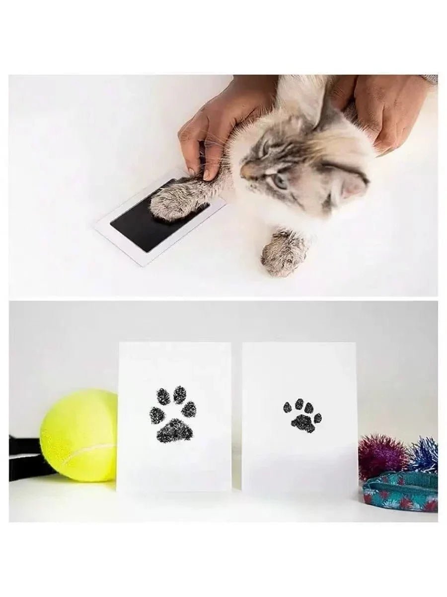 Baby Handprint & Paw Print Inkless Pad – Safe No‑Touch Keepsake for Newborns, Cats & Dogs - Luxempirez