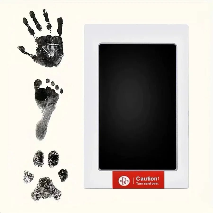 Baby Handprint & Paw Print Inkless Pad – Safe No‑Touch Keepsake for Newborns, Cats & Dogs - Luxempirez