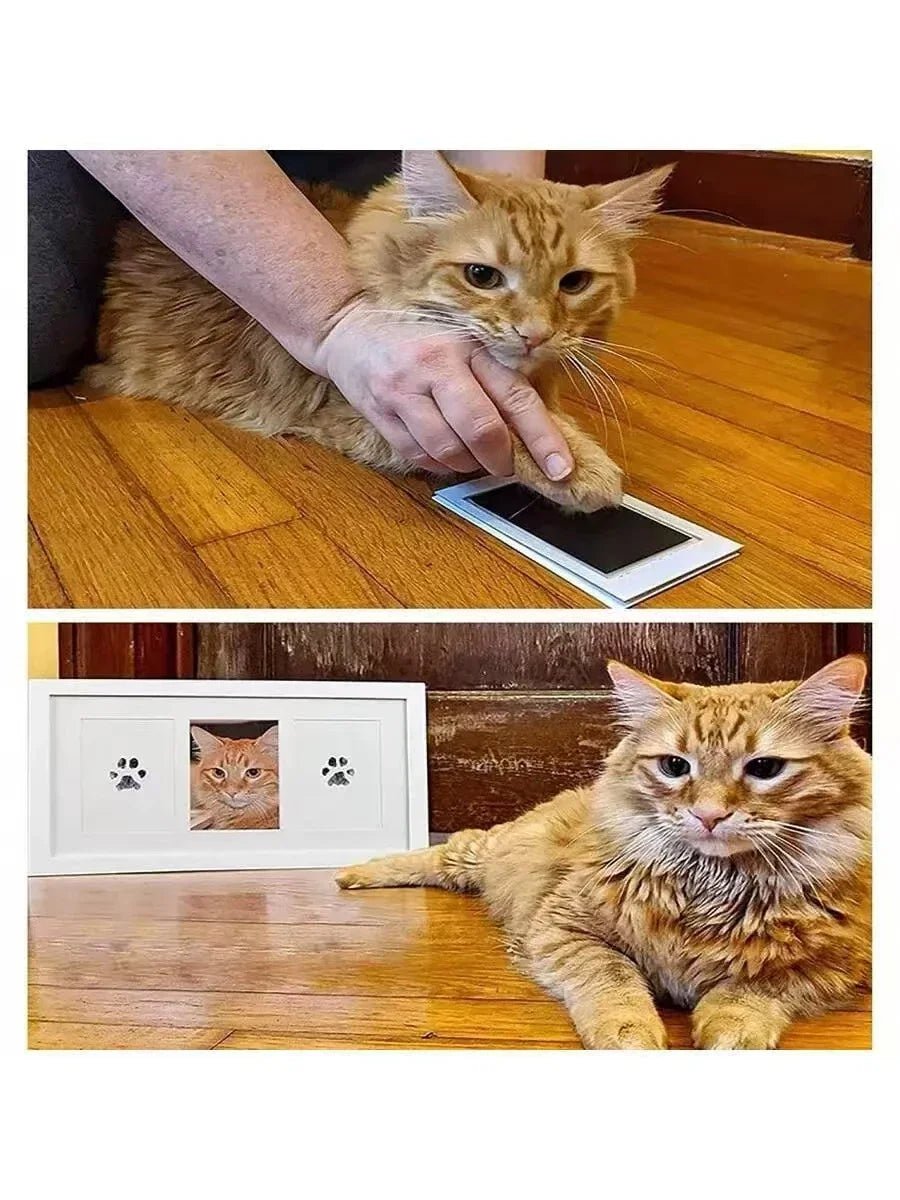 Baby Handprint & Paw Print Inkless Pad – Safe No‑Touch Keepsake for Newborns, Cats & Dogs - Luxempirez