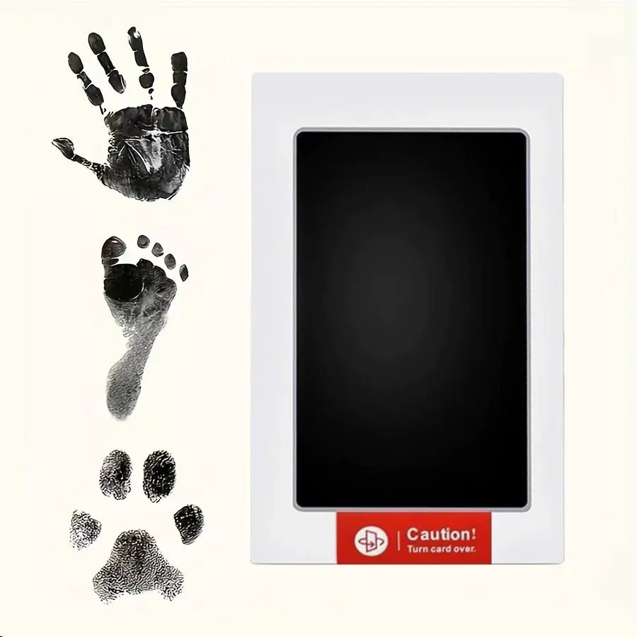 Baby Handprint & Paw Print Inkless Pad – Safe No‑Touch Keepsake for Newborns, Cats & Dogs - Luxempirez