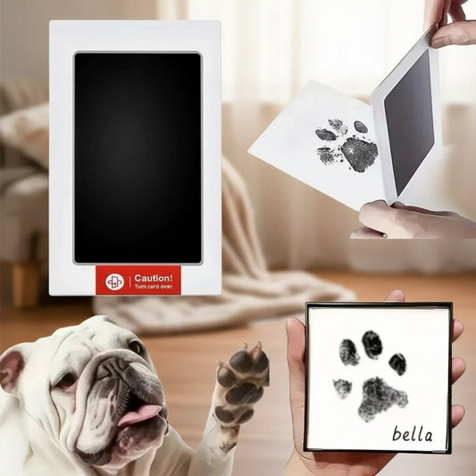 Baby Handprint & Paw Print Inkless Pad – Safe No‑Touch Keepsake for Newborns, Cats & Dogs - Luxempirez