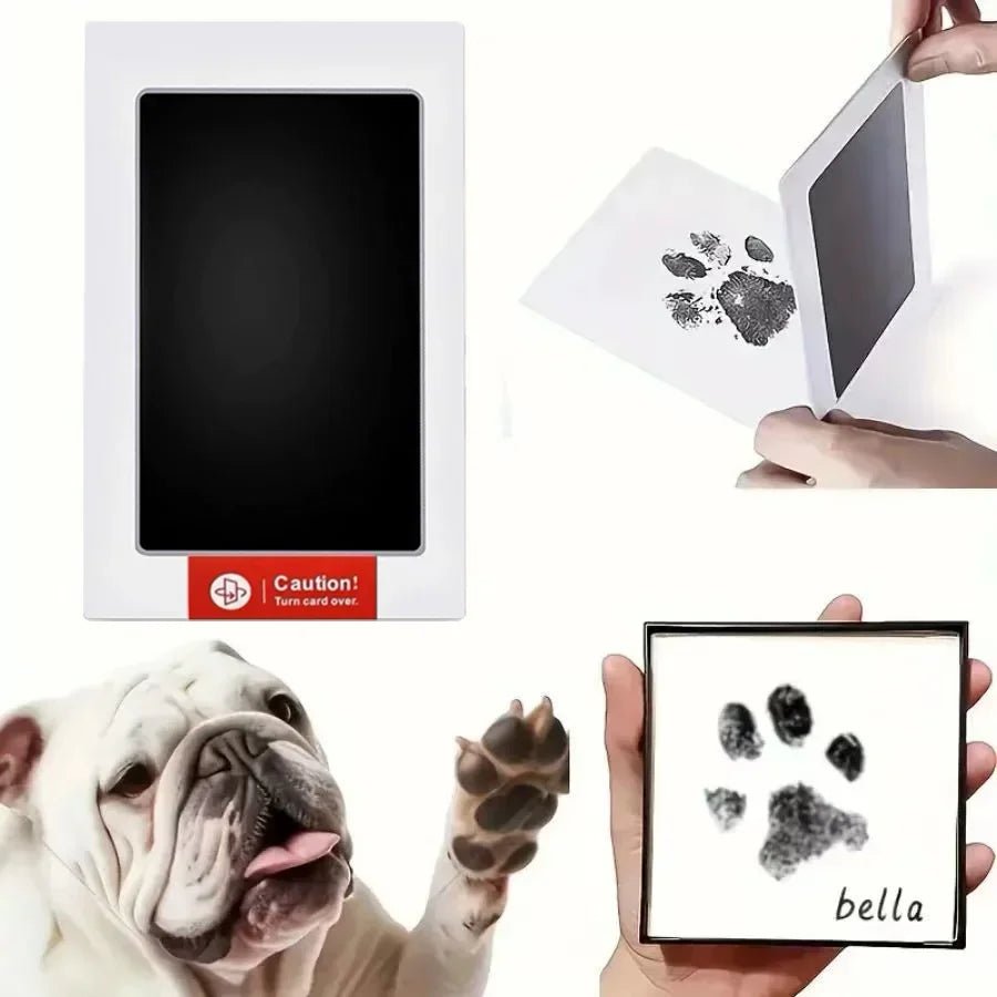 Baby Handprint & Paw Print Inkless Pad – Safe No‑Touch Keepsake for Newborns, Cats & Dogs - Luxempirez