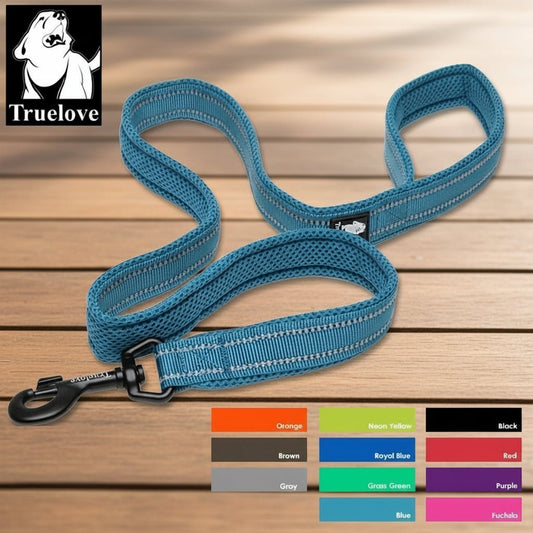 Brighten your daily walks with the Truelove leash! Available in a stunning range of colors, this leash combines durability, comfort, and style for every pet owner. Its strong clip and soft handle ensure safety and control, while the reflective stitching. - Luxempirez