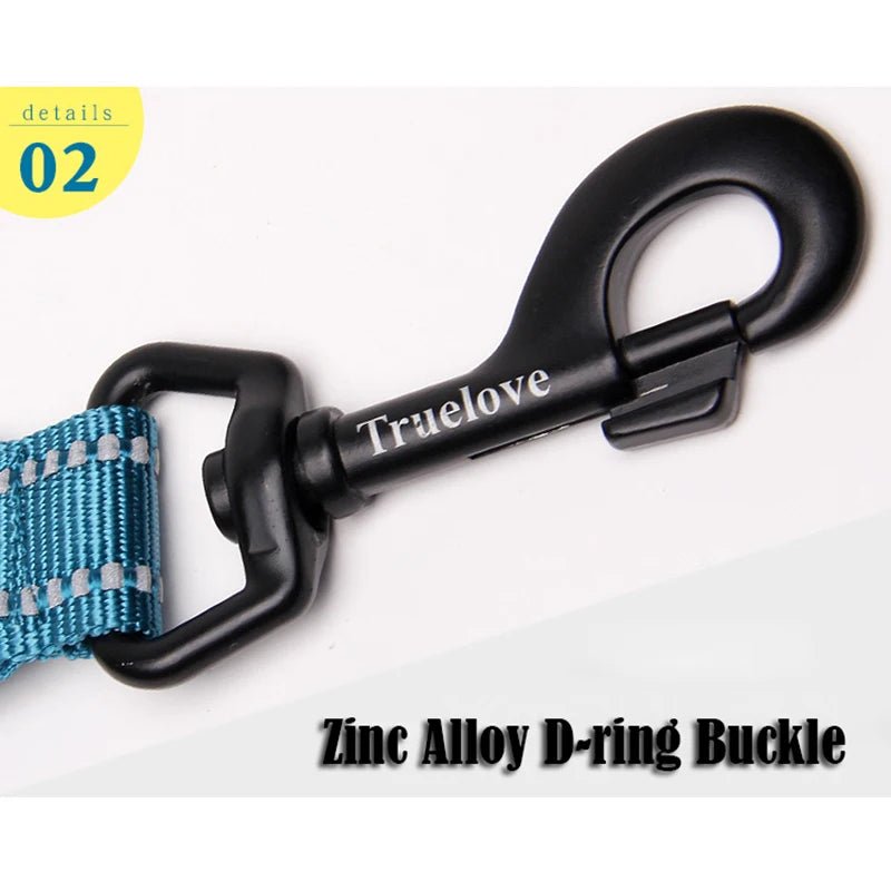 Brighten your daily walks with the Truelove leash! Available in a stunning range of colors, this leash combines durability, comfort, and style for every pet owner. Its strong clip and soft handle ensure safety and control, while the reflective stitching. - Luxempirez