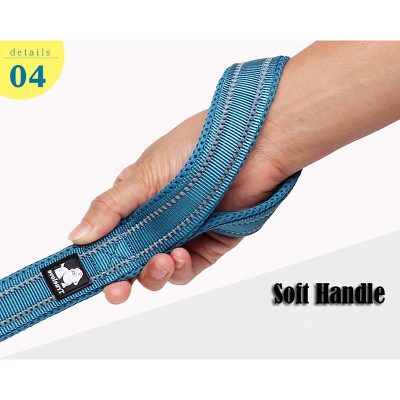 Brighten your daily walks with the Truelove leash! Available in a stunning range of colors, this leash combines durability, comfort, and style for every pet owner. Its strong clip and soft handle ensure safety and control, while the reflective stitching. - Luxempirez