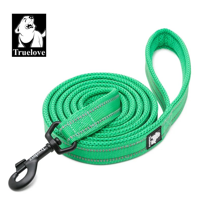 Brighten your daily walks with the Truelove leash! Available in a stunning range of colors, this leash combines durability, comfort, and style for every pet owner. Its strong clip and soft handle ensure safety and control, while the reflective stitching. - Luxempirez