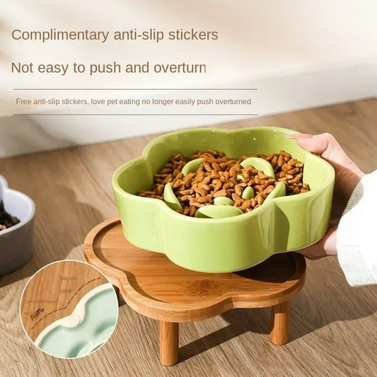 Colorful flower - shaped slow feeder bowls that turn every meal into a fun, healthy eating ritual for dogs and cats. - Luxempirez