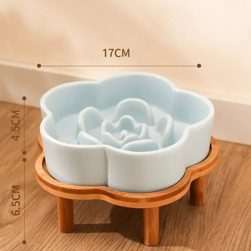 Colorful flower - shaped slow feeder bowls that turn every meal into a fun, healthy eating ritual for dogs and cats. - Luxempirez