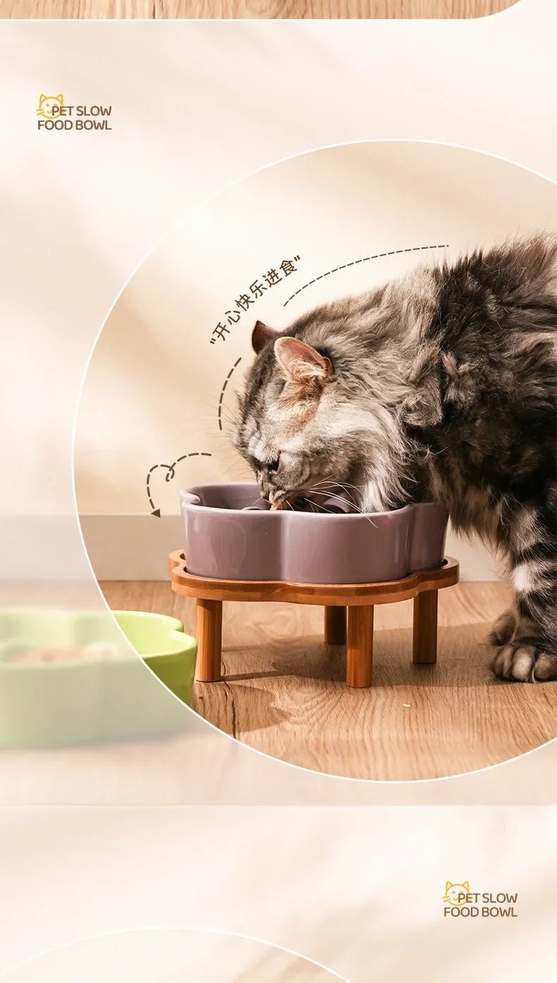 Colorful flower - shaped slow feeder bowls that turn every meal into a fun, healthy eating ritual for dogs and cats. - Luxempirez