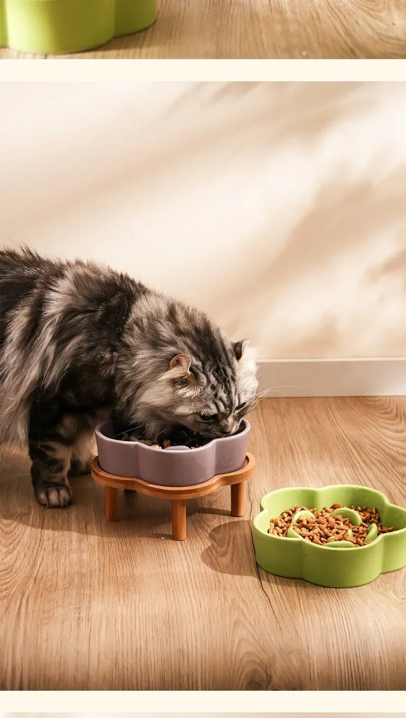 Colorful flower - shaped slow feeder bowls that turn every meal into a fun, healthy eating ritual for dogs and cats. - Luxempirez