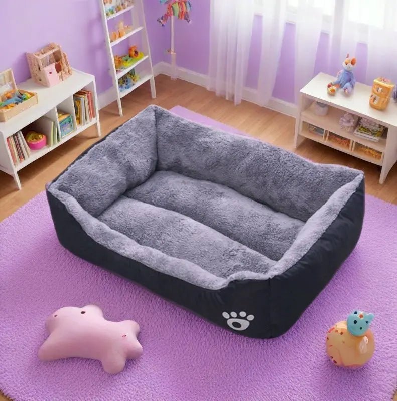 Cozy, colorful and ultra - soft, this plush pet bed is designed to give your dog or cat a warm, secure place to curl up and sleep deeply. - Luxempirez