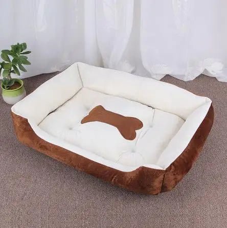 Cozy, colorful and ultra - soft, this plush pet bed is designed to give your dog or cat a warm, secure place to curl up and sleep deeply. - Luxempirez