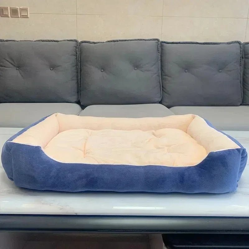 Cozy, colorful and ultra - soft, this plush pet bed is designed to give your dog or cat a warm, secure place to curl up and sleep deeply. - Luxempirez