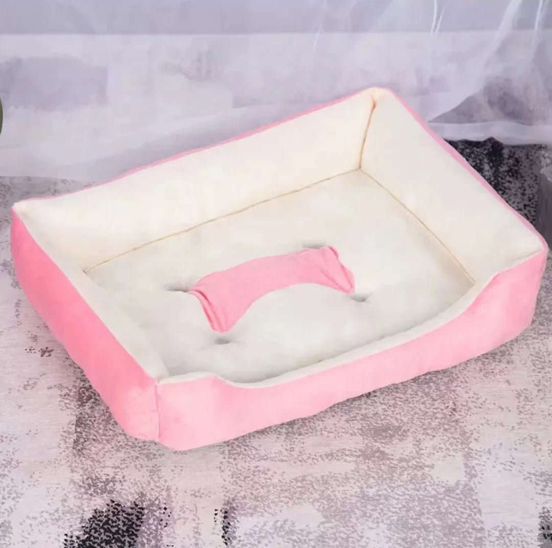 Cozy, colorful and ultra - soft, this plush pet bed is designed to give your dog or cat a warm, secure place to curl up and sleep deeply. - Luxempirez