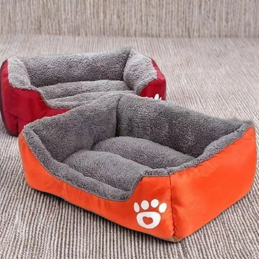 Cozy, colorful and ultra - soft, this plush pet bed is designed to give your dog or cat a warm, secure place to curl up and sleep deeply. - Luxempirez