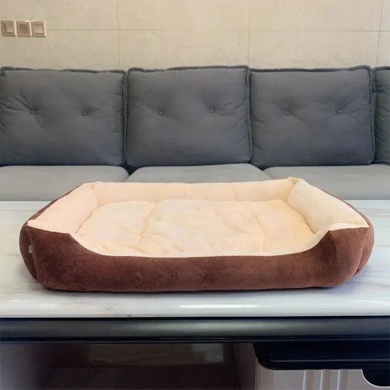 Cozy, colorful and ultra - soft, this plush pet bed is designed to give your dog or cat a warm, secure place to curl up and sleep deeply. - Luxempirez