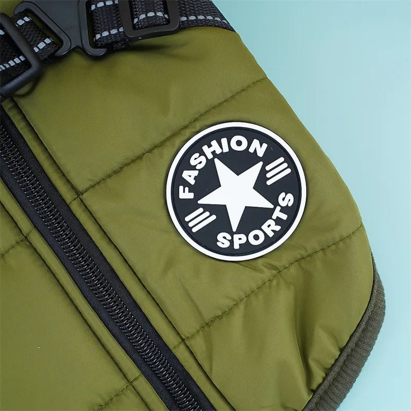 Cozy winter cotton vests keep your dog or cat warm, comfortable, and protected during cold - weather walks and outdoor play.These thick padded coats are designed to insulate the chest and back, helping small and medium pets maintain body heat. - Luxempirez