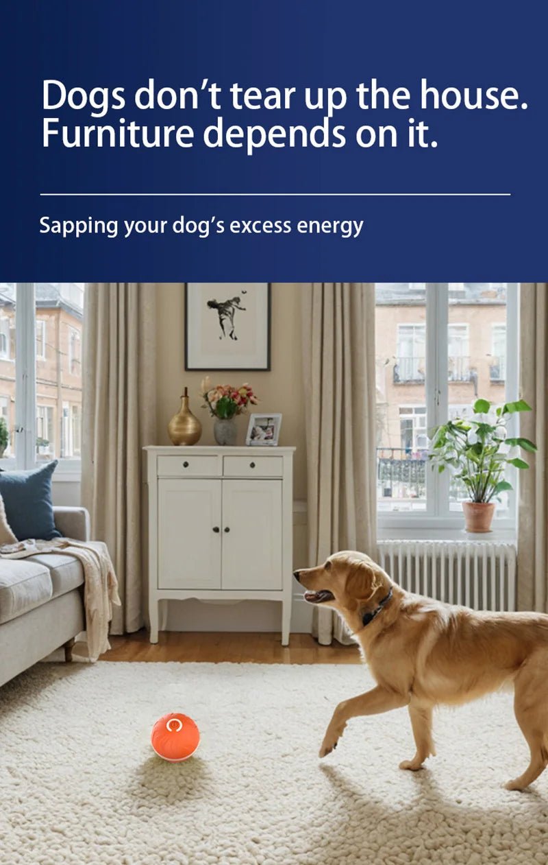 Discover the ultimate in interactive luxury with the Xiaomi Smart Gravity Pet Toy Ball. Featuring intelligent motion technology and vibrant LED accents, this elegant gadget provides your pet with endless entertainment for up to four continuous hours. - Luxempirez