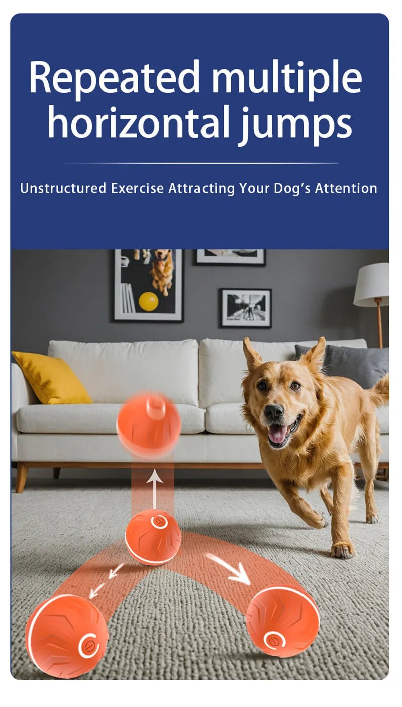 Discover the ultimate in interactive luxury with the Xiaomi Smart Gravity Pet Toy Ball. Featuring intelligent motion technology and vibrant LED accents, this elegant gadget provides your pet with endless entertainment for up to four continuous hours. - Luxempirez