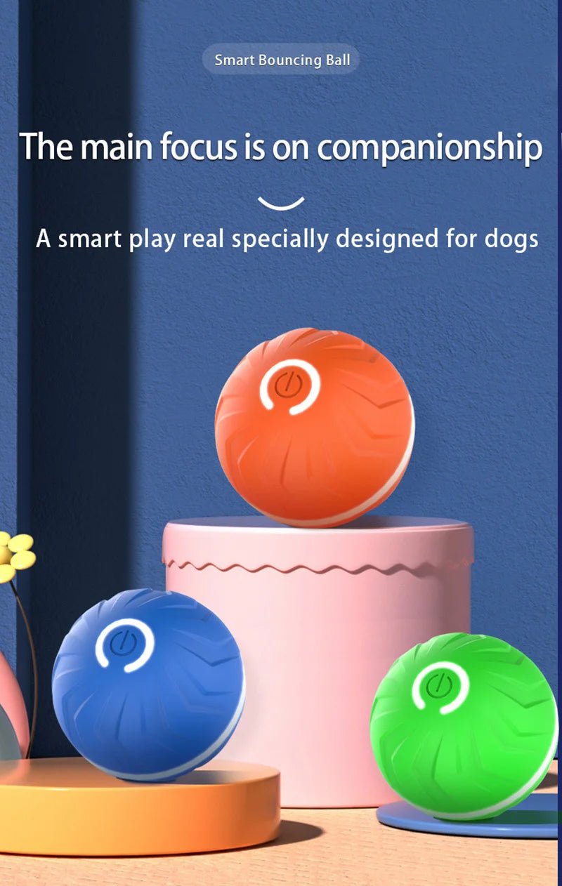 Discover the ultimate in interactive luxury with the Xiaomi Smart Gravity Pet Toy Ball. Featuring intelligent motion technology and vibrant LED accents, this elegant gadget provides your pet with endless entertainment for up to four continuous hours. - Luxempirez