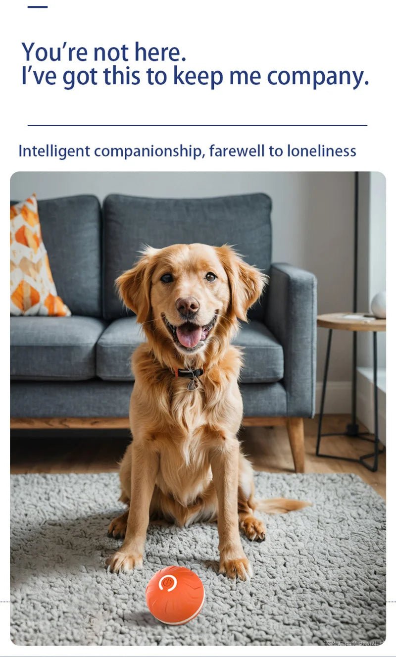 Discover the ultimate in interactive luxury with the Xiaomi Smart Gravity Pet Toy Ball. Featuring intelligent motion technology and vibrant LED accents, this elegant gadget provides your pet with endless entertainment for up to four continuous hours. - Luxempirez