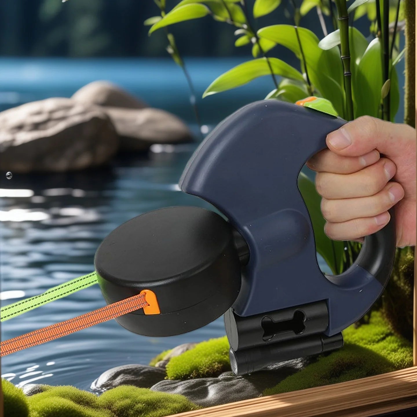 Discover the ultimate luxury experience for your daily dog walks with our premium multifunctional retractable leash where sophistication meets innovative design, exclusively at Luxempirez - Luxempirez