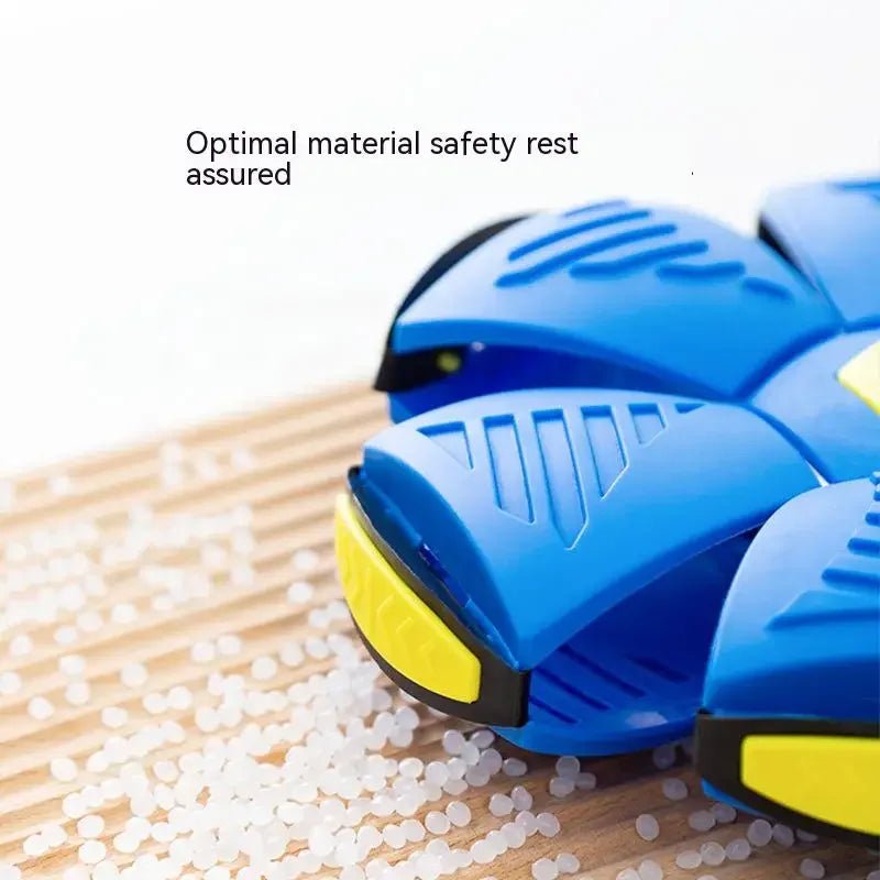 Dog Toys Bouncing Ball Throw Disc Ball with LED Light – the fun 2‑in‑1 toy that pops from a flat disc into a bouncing ball in seconds. - Luxempirez