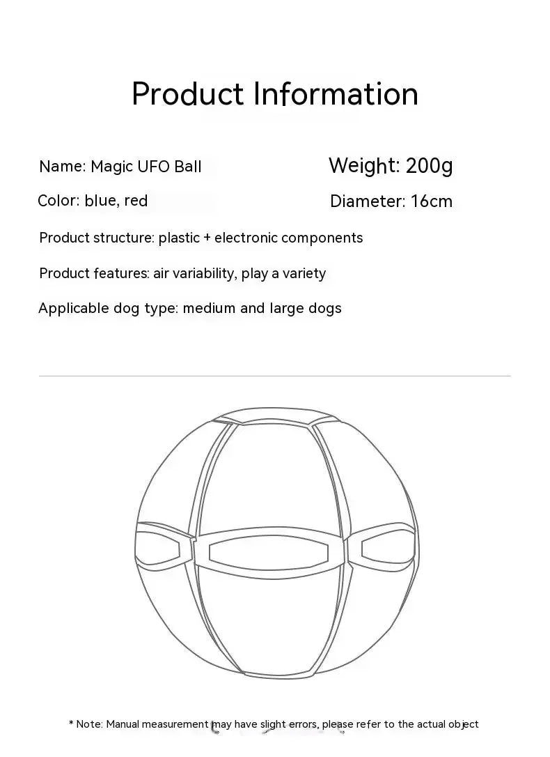 Dog Toys Bouncing Ball Throw Disc Ball with LED Light – the fun 2‑in‑1 toy that pops from a flat disc into a bouncing ball in seconds. - Luxempirez