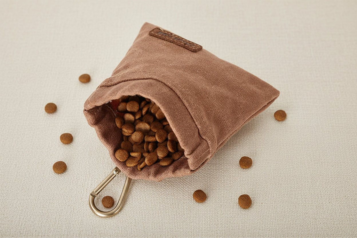 Sac à collations pour dressage de chien – Pochette à friandises de voyage en plein air, résistante à l'huile et portable - Luxempirez