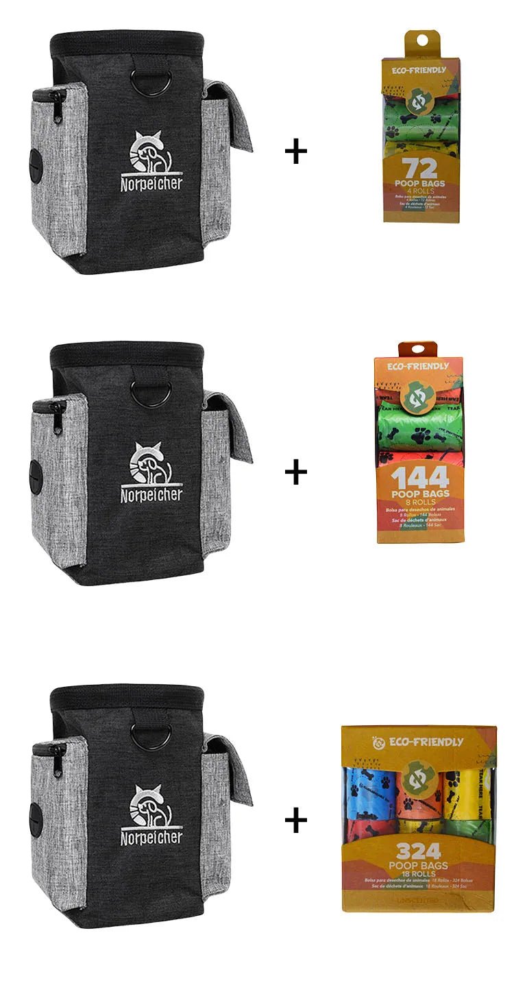 Pochette à friandises/sac banane pour dressage de chiens, idéale pour les propriétaires de chiens et les dresseurs professionnels qui souhaitent un accès rapide et mains libres aux récompenses lors de promenades, de séances de sport ou d'obéissance. - Luxempirez