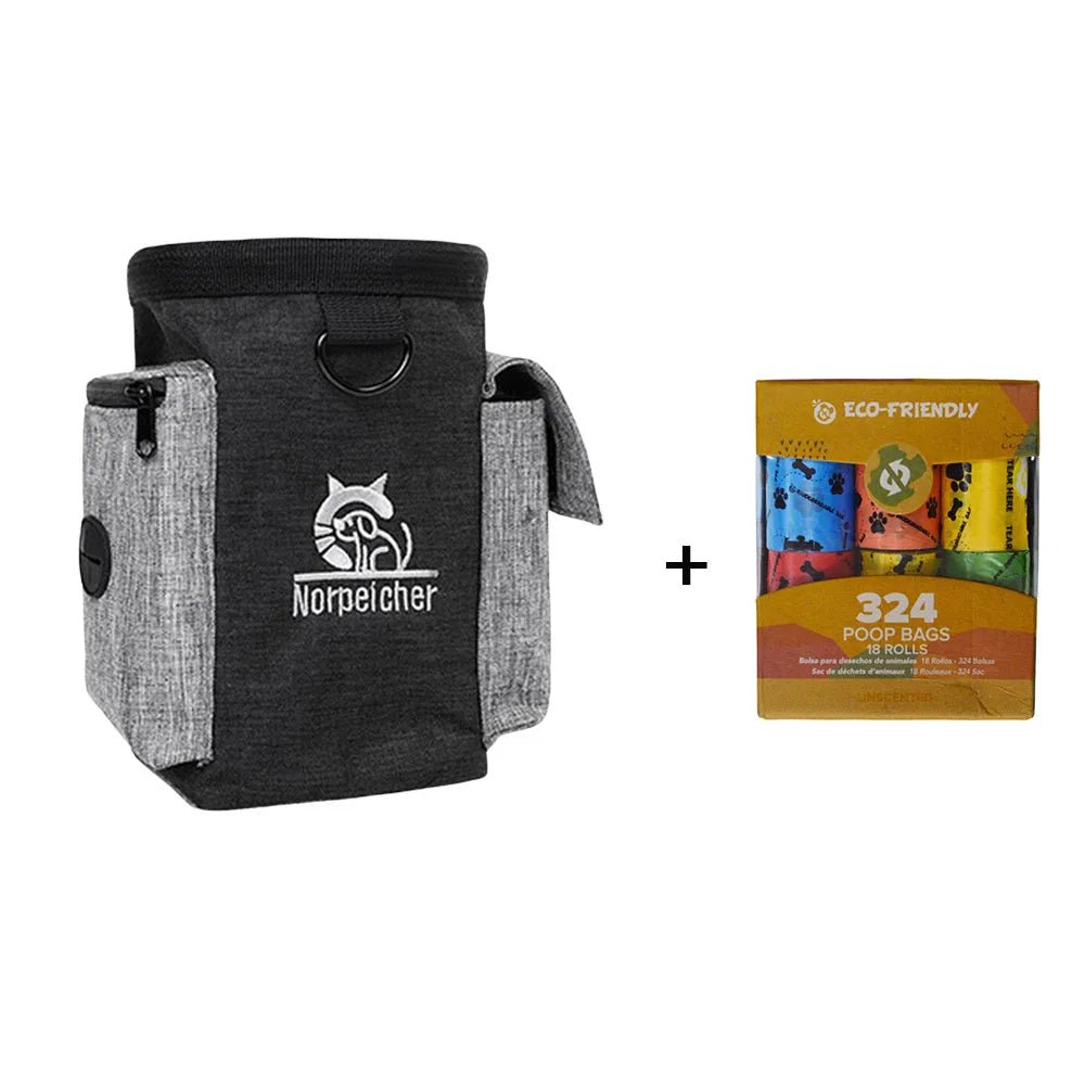 Pochette à friandises/sac banane pour dressage de chiens, idéale pour les propriétaires de chiens et les dresseurs professionnels qui souhaitent un accès rapide et mains libres aux récompenses lors de promenades, de séances de sport ou d'obéissance. - Luxempirez