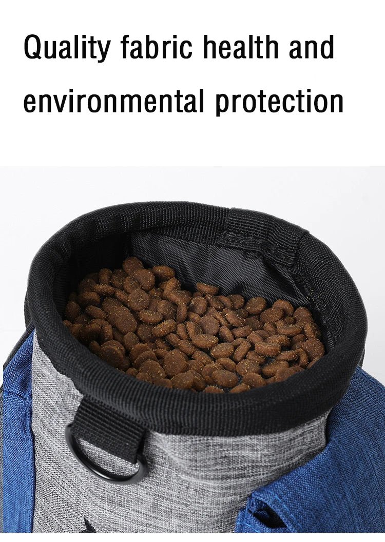 Pochette à friandises/sac banane pour dressage de chiens, idéale pour les propriétaires de chiens et les dresseurs professionnels qui souhaitent un accès rapide et mains libres aux récompenses lors de promenades, de séances de sport ou d'obéissance. - Luxempirez