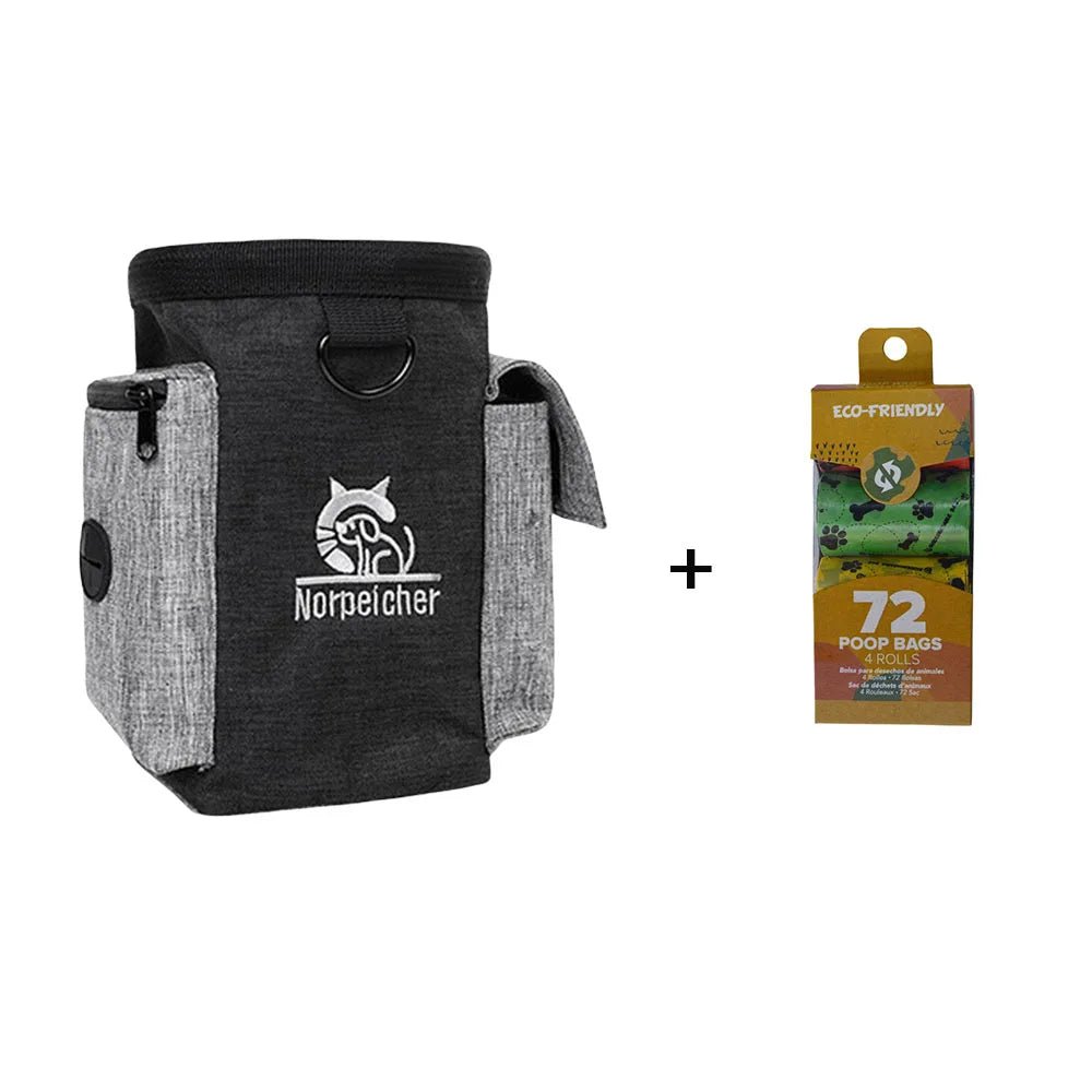 Pochette à friandises/sac banane pour dressage de chiens, idéale pour les propriétaires de chiens et les dresseurs professionnels qui souhaitent un accès rapide et mains libres aux récompenses lors de promenades, de séances de sport ou d'obéissance. - Luxempirez