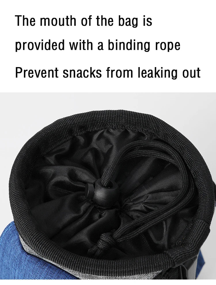 Pochette à friandises/sac banane pour dressage de chiens, idéale pour les propriétaires de chiens et les dresseurs professionnels qui souhaitent un accès rapide et mains libres aux récompenses lors de promenades, de séances de sport ou d'obéissance. - Luxempirez