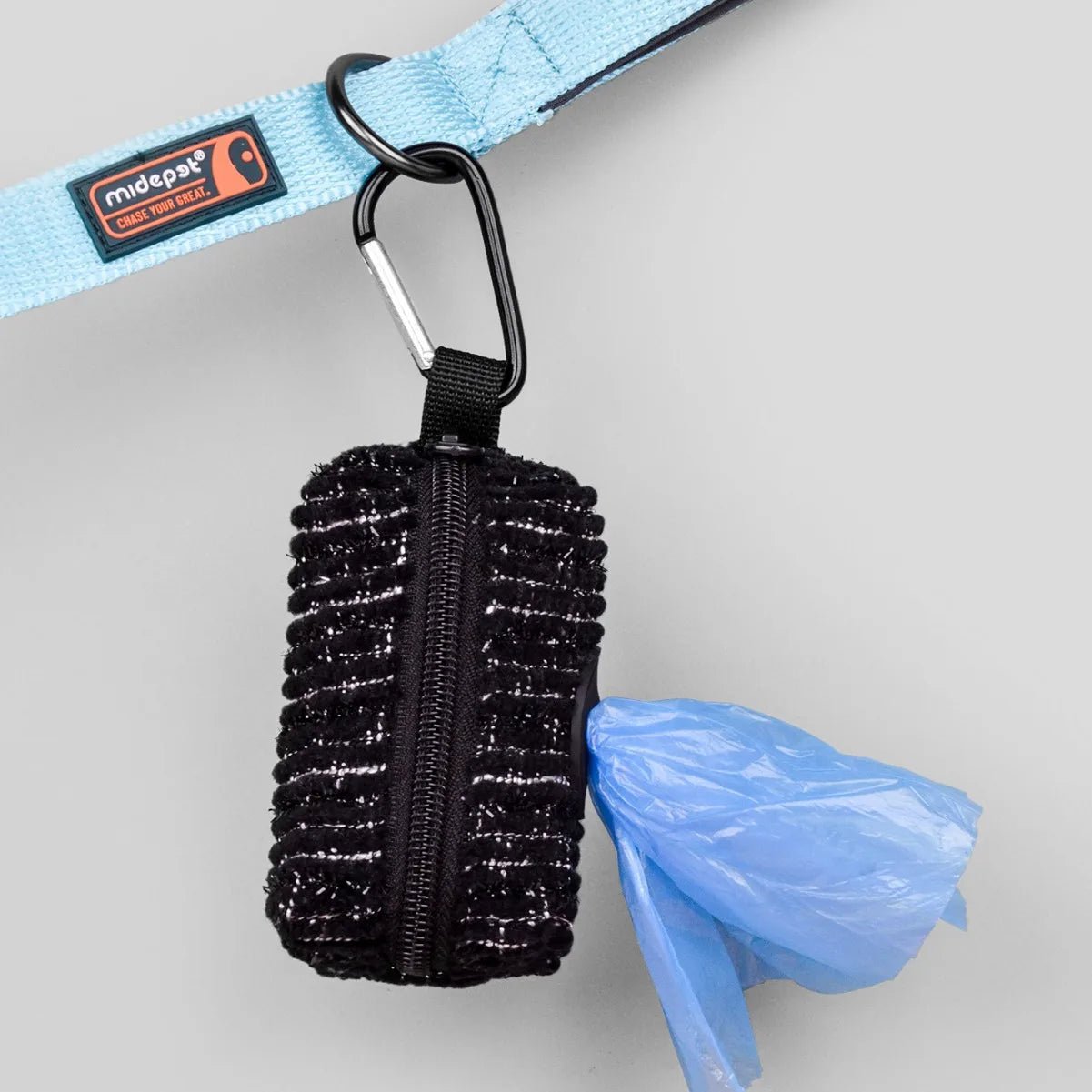 Dress up every walk with this chic poop bag holder, a stylish little accessory that clips effortlessly onto any leash or handbag. - Luxempirez