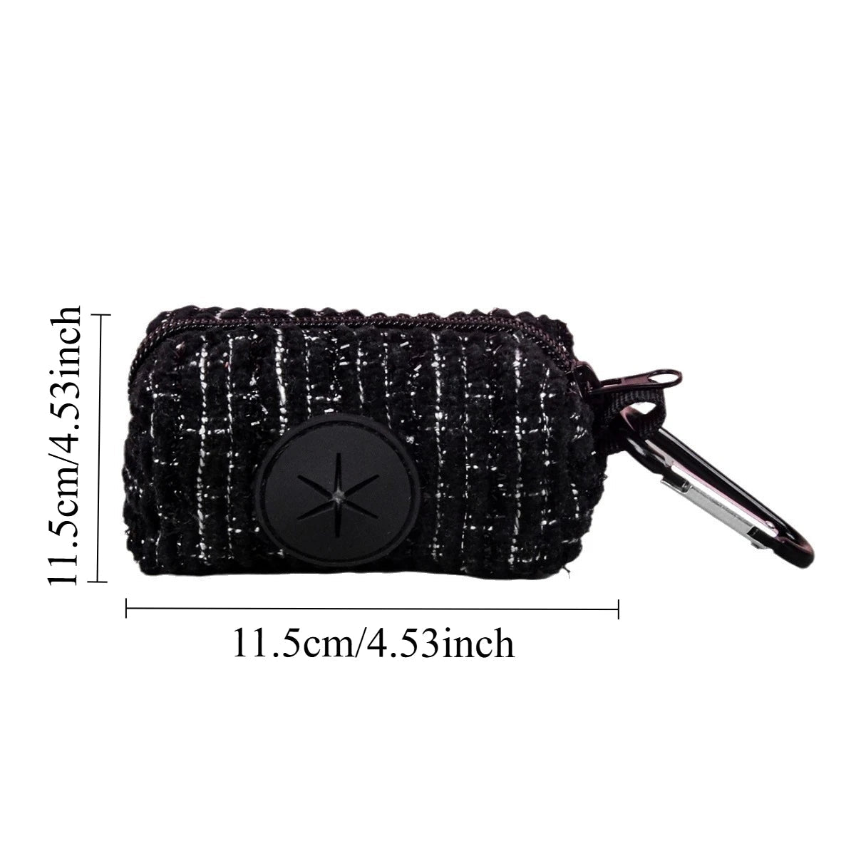 Dress up every walk with this chic poop bag holder, a stylish little accessory that clips effortlessly onto any leash or handbag. - Luxempirez