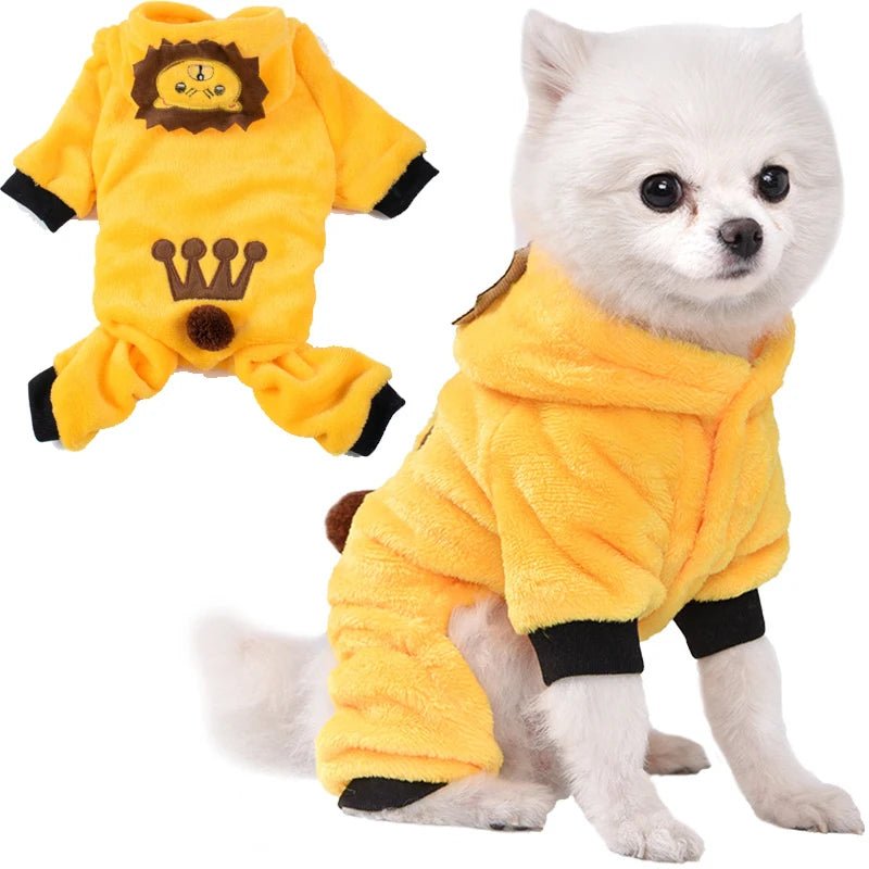 Dress your dog in style with our adorable animal onesies! Soft, comfy, and easy to wear perfect for photos or cozy days at home. Choose your favorite look and make your pet stand out! - Luxempirez