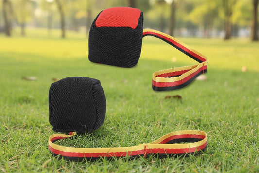 Durable bite toy cube with rope designed for chewing, tug play and everyday exercise, ideal for dogs that love to pull, chase and gnaw. - Luxempirez