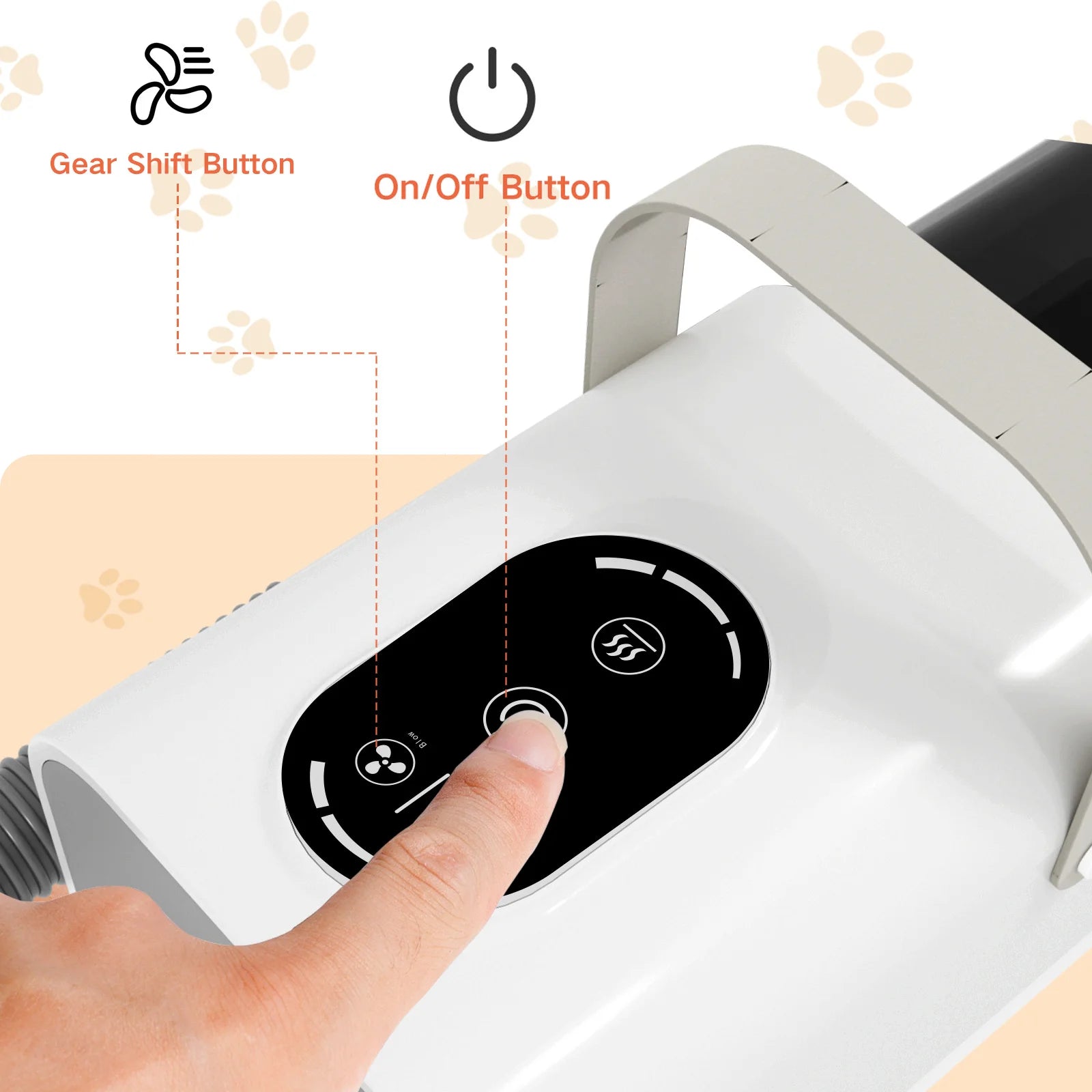 Efficient 8‑in‑1 grooming kit with vacuum and dryer that removes loose hair while keeping your home clean and your pet calm. - Luxempirez