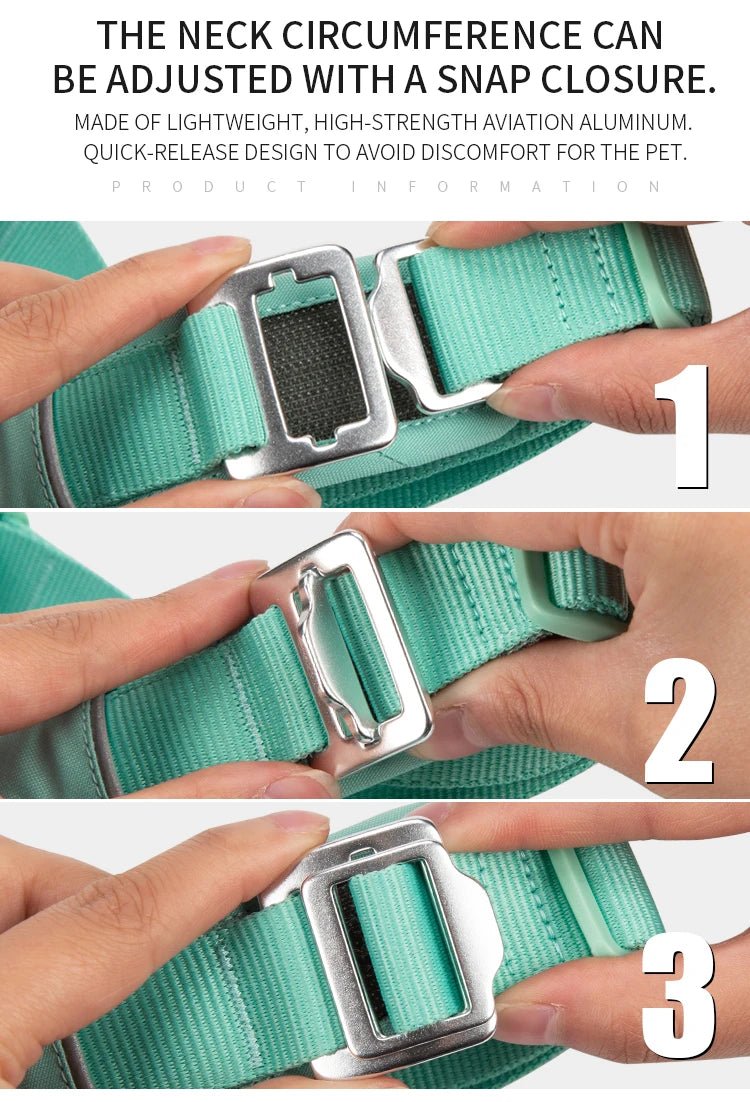 Effortlessly chic and feather - light, this harness brings everyday luxury to active dogs who need both style and control. - Luxempirez