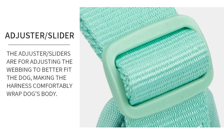 Effortlessly chic and feather - light, this harness brings everyday luxury to active dogs who need both style and control. - Luxempirez