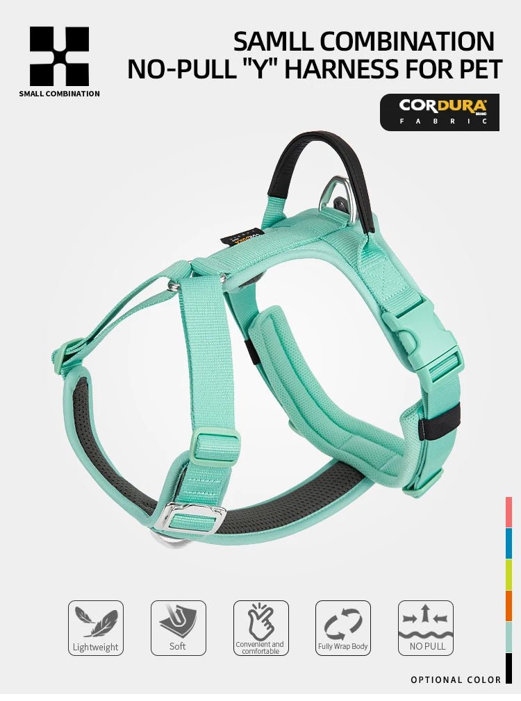 Effortlessly chic and feather - light, this harness brings everyday luxury to active dogs who need both style and control. - Luxempirez