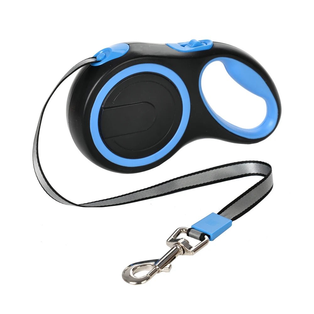 Elevate your dog's style with a luxury retractable leash, now available in a vibrant selection of modern colors at Luxempirez where elegance meets functionality for discerning pet owners. - Luxempirez