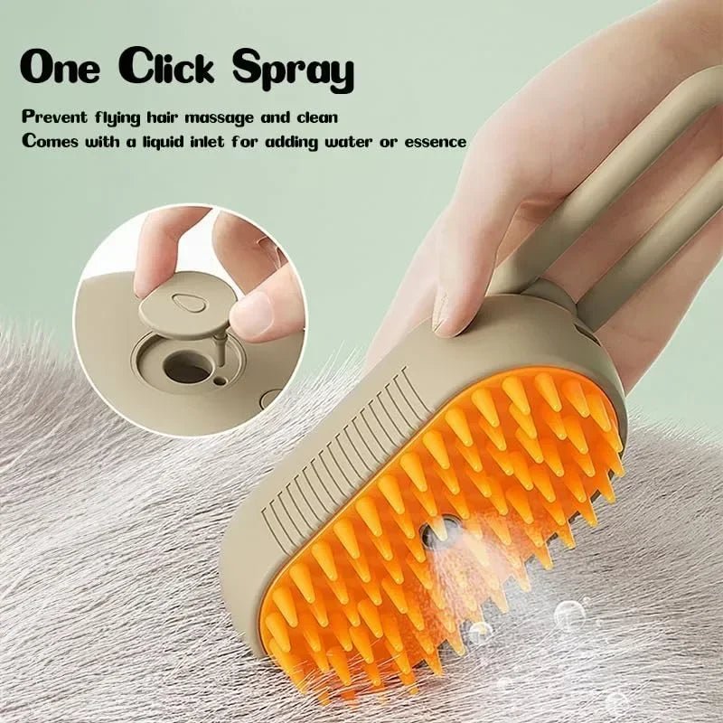 Elevate your pet care routine with our Luxury Pet Massage Cleaning Brush – the ultimate grooming accessory for discerning pet owners. Enjoy effortless fur care with one - click spray technology, transforming daily grooming into a soothing massage. - Luxempirez