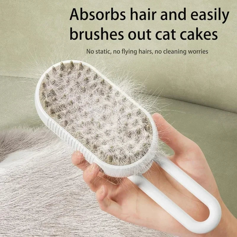 Elevate your pet care routine with our Luxury Pet Massage Cleaning Brush – the ultimate grooming accessory for discerning pet owners. Enjoy effortless fur care with one - click spray technology, transforming daily grooming into a soothing massage. - Luxempirez