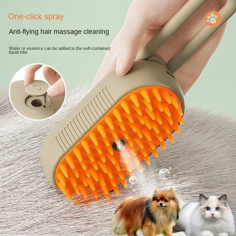 Elevate your pet care routine with our Luxury Pet Massage Cleaning Brush – the ultimate grooming accessory for discerning pet owners. Enjoy effortless fur care with one - click spray technology, transforming daily grooming into a soothing massage. - Luxempirez