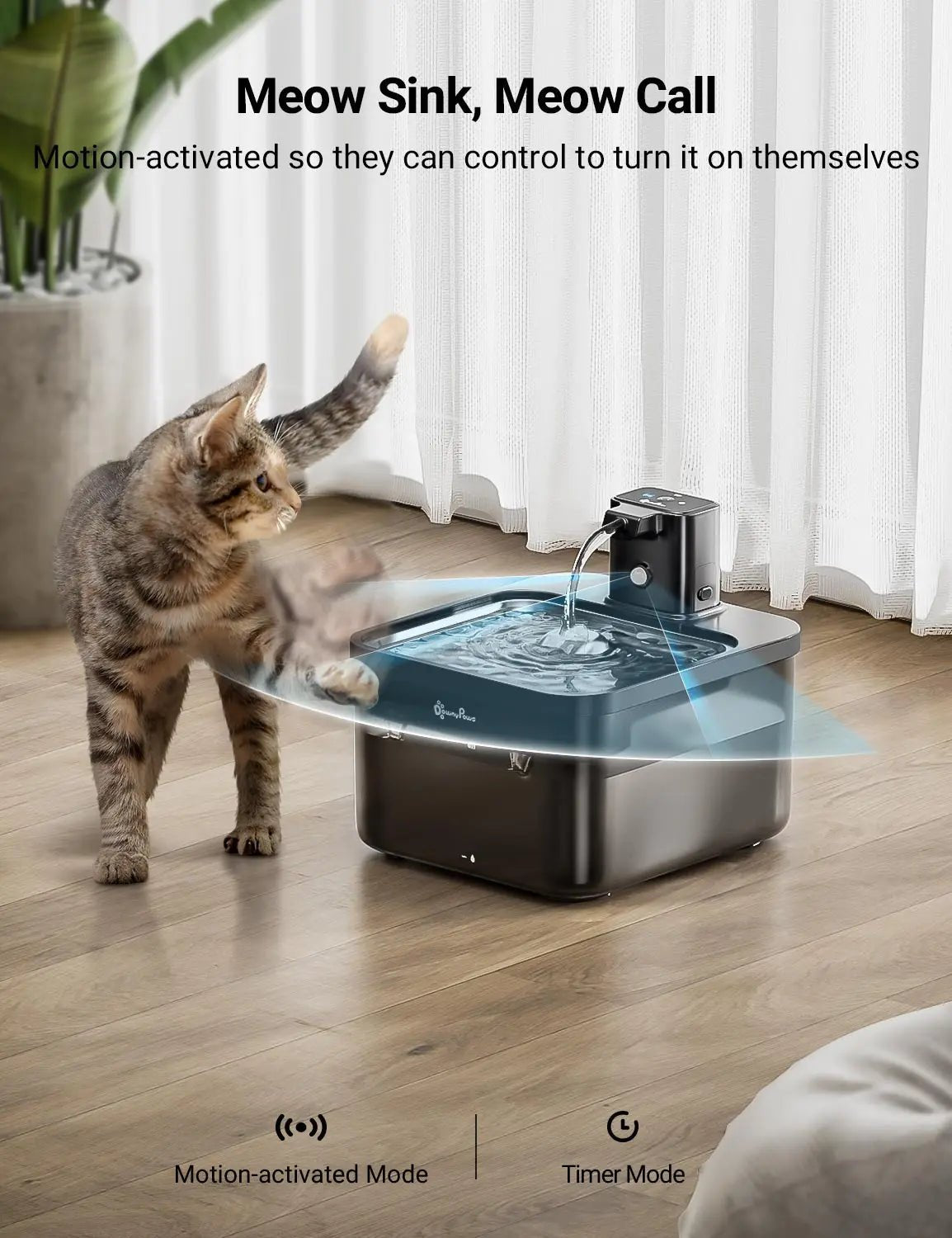 Améliorez l'hydratation de votre animal avec notre fontaine à eau de luxe dotée d'une batterie rechargeable amovible pour un chargement sans effort, d'un réservoir spacieux de 1 300 ml et d'une charge rapide de 4,5 heures. Fraîcheur ininterrompue et élégance moderne pour votre maison. - Luxempirez