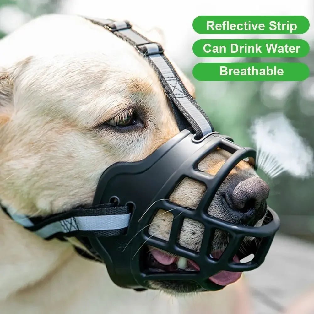 Experience premium safety and refined design with our luxury dog muzzle, crafted for ultimate protection and comfort. Made from durable, high - quality materials, this elegant muzzle ensures secure fit while allowing easy breathing and comfort for your dog. - Luxempirez