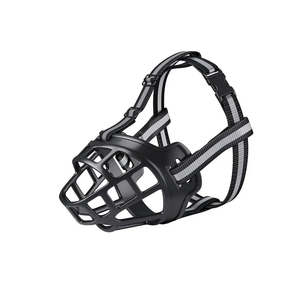 Experience premium safety and refined design with our luxury dog muzzle, crafted for ultimate protection and comfort. Made from durable, high - quality materials, this elegant muzzle ensures secure fit while allowing easy breathing and comfort for your dog. - Luxempirez