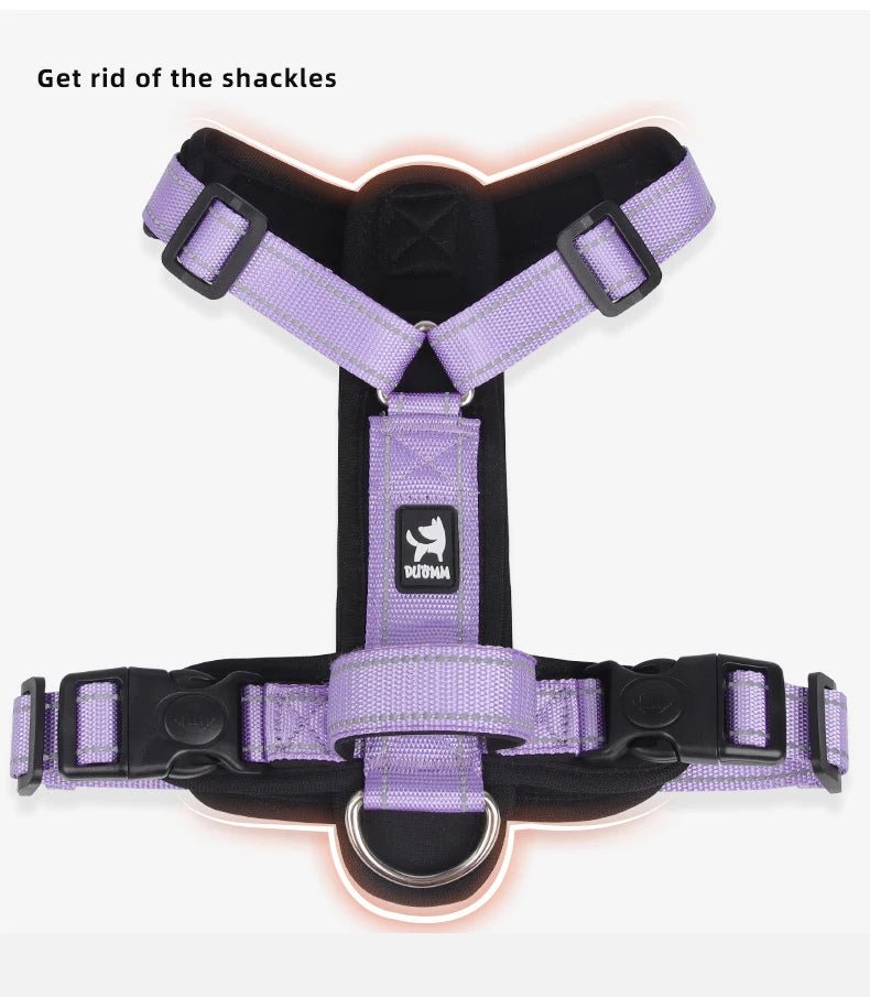 Feather - light, cloud - soft and elegantly designed, this harness wraps your dog in everyday luxury while keeping them fully secure and free to move. - Luxempirez